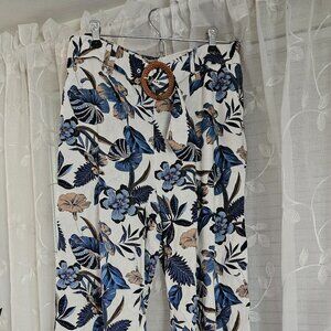 Flowered pants